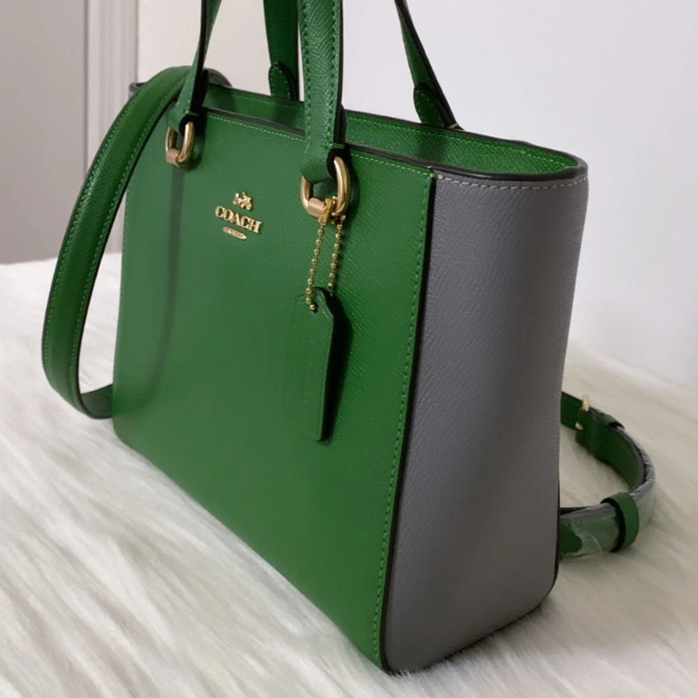 NWT💃Coach Alice Satchel In Colorblock - Picture 3 of 13